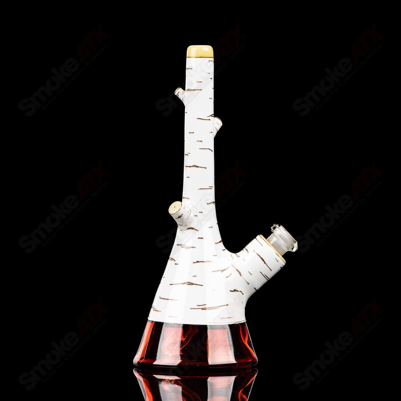 7 Birch Tube Foster Glass - Smoke ATX