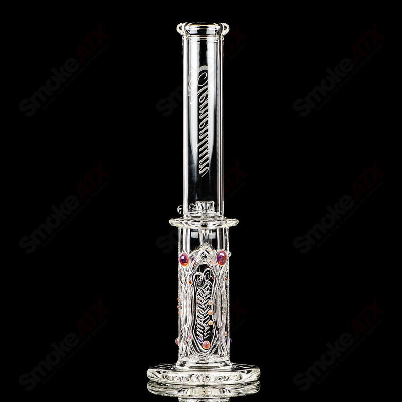 #1 Elementum Membrane Tube with Color Dots Avant-Garde Glass