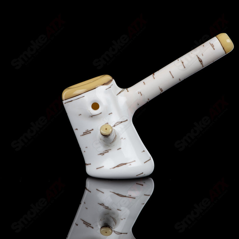 #1 Birch Poker Pipe Foster Glass