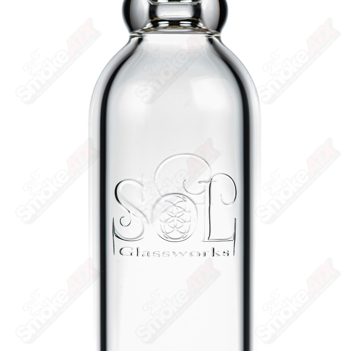 SoL50 Lace-Sphere FPL (Fire Polish Label) SoL Glassworks - Smoke ATX