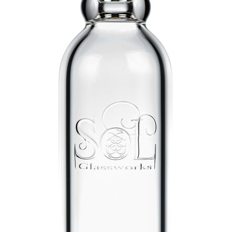 SoL50 Lace-Sphere FPL (Fire Polish Label) SoL Glassworks - Smoke ATX