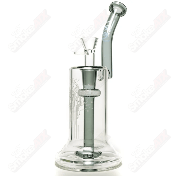 Urbal Technologies - 18mm Hybrid Bubbler 4 Hole Diffuser - Smoke ATX