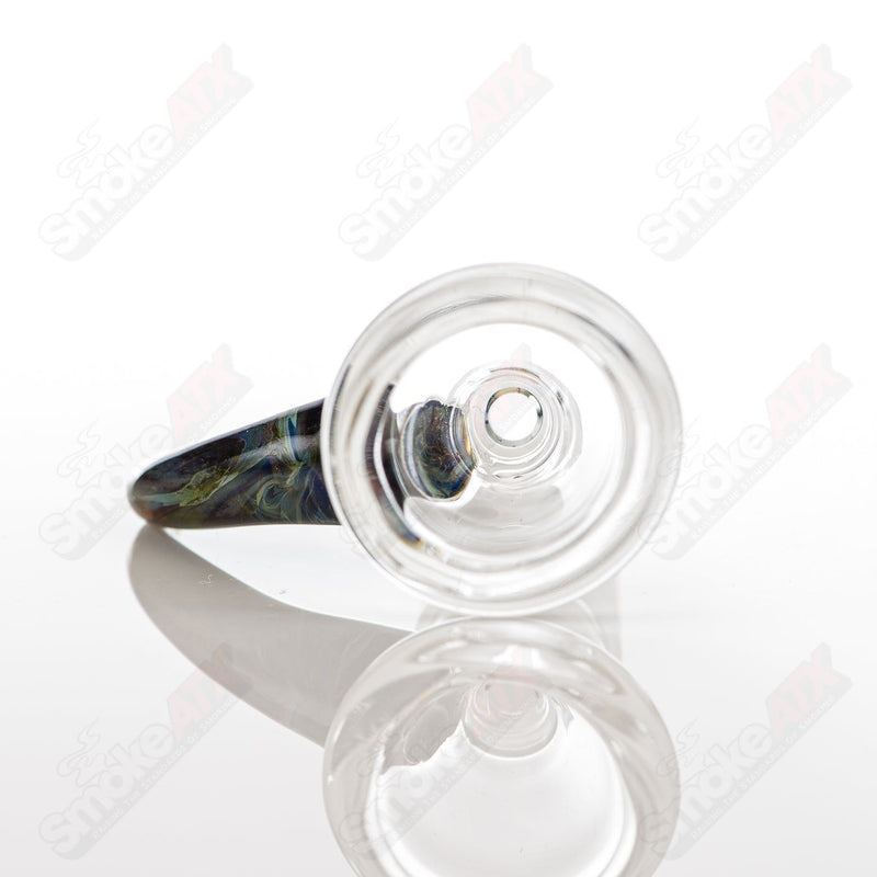 18in 18mm Inline to 8 Arm (Mystery Adventurine) Texas Tubes - Smoke ATX