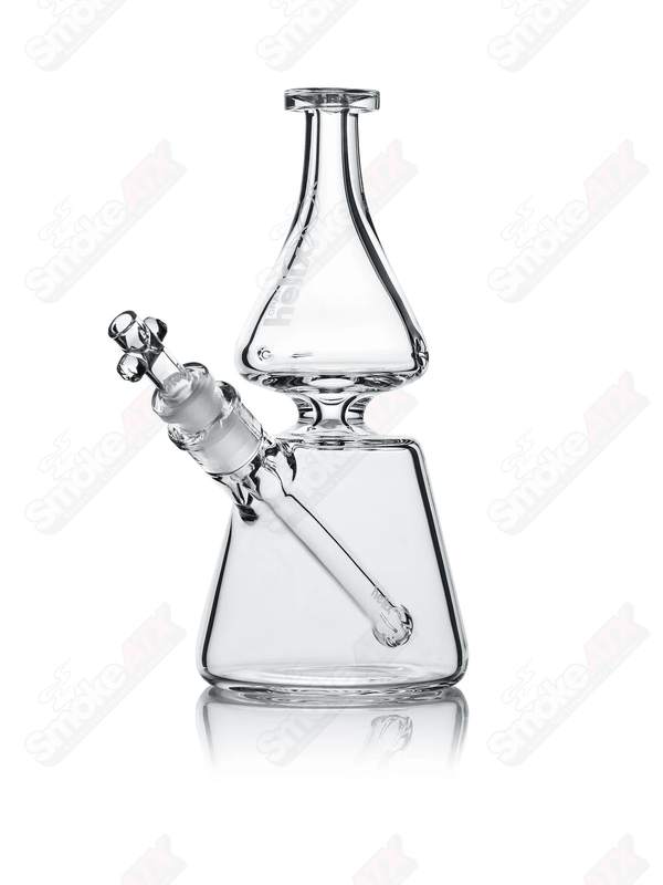 Helix Clear Beaker Base Waterpipe Grav - Smoke ATX