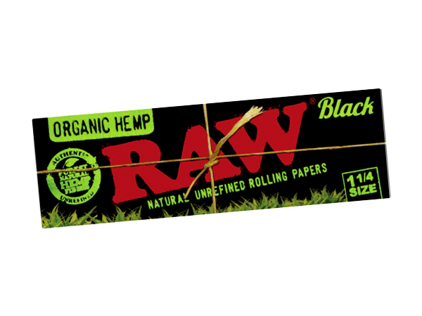 1 1/4 Organic Black Raw
