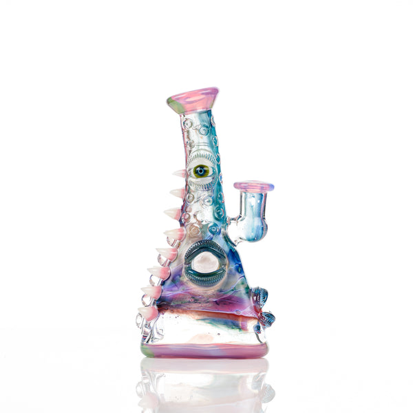 UV Tie-Dye Soul Flask - Glass by Nobody x SALT - Smoke ATX