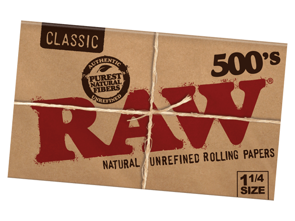 1 1/4 Classic 500's RAW - Smoke ATX