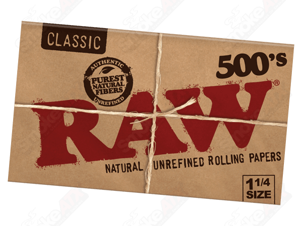 1 1/4 Classic 500's RAW - Smoke ATX