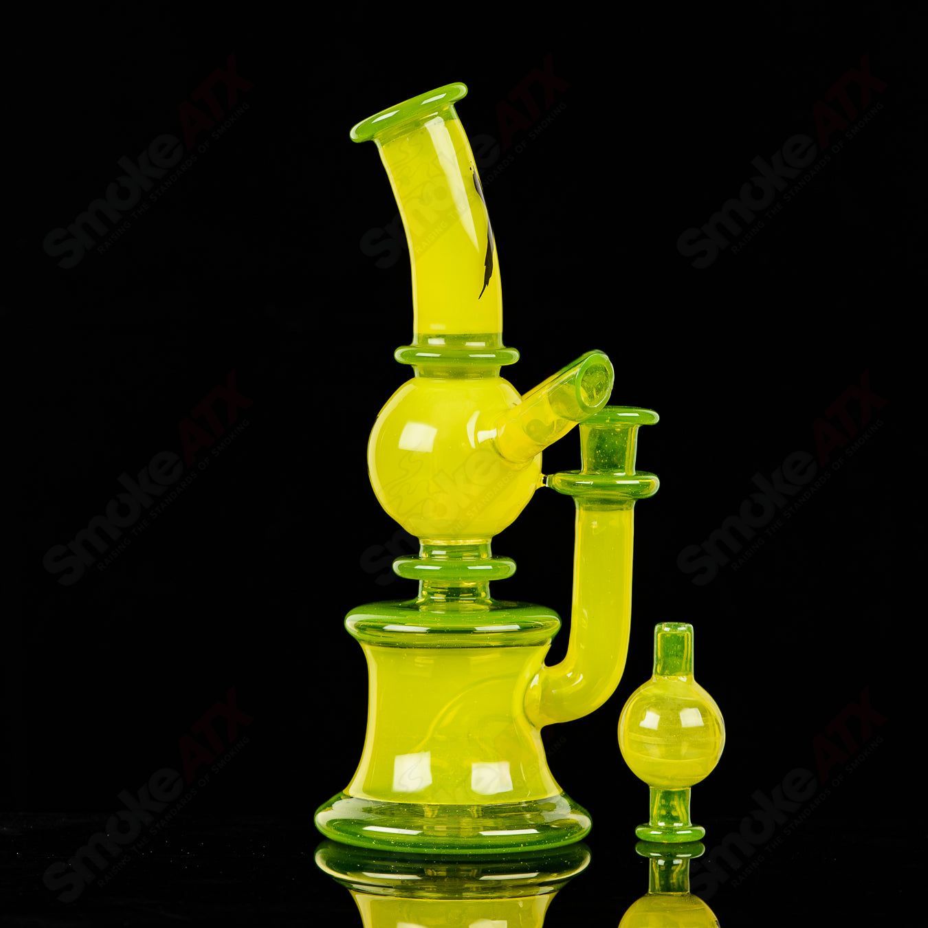 #1 Colored Xhalerator RAM Robert Mickelson Glass - Smoke ATX
