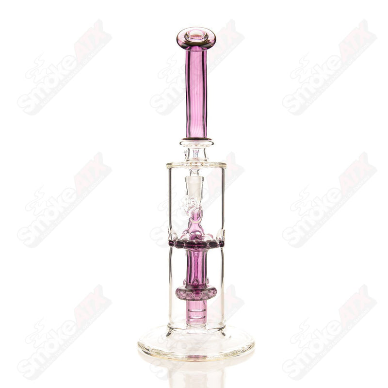 Purple Amethyst Belly Dump Perc Tube THG - Smoke ATX