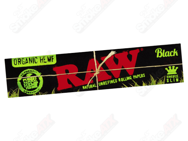 King Size Slim Black Organic Raw - Smoke ATX