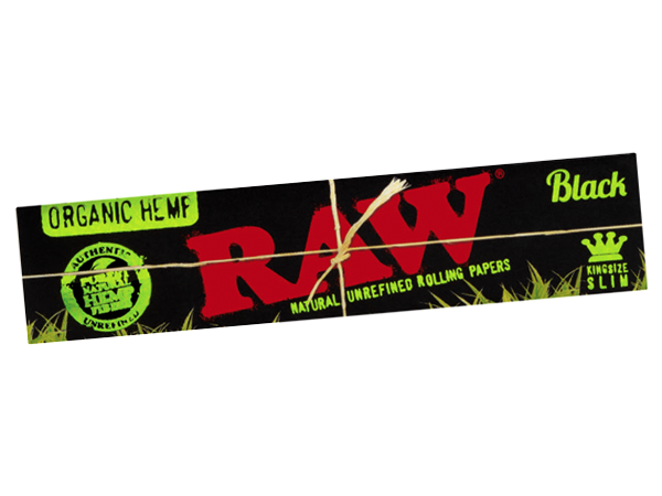 King Size Slim Black Organic Raw - Smoke ATX