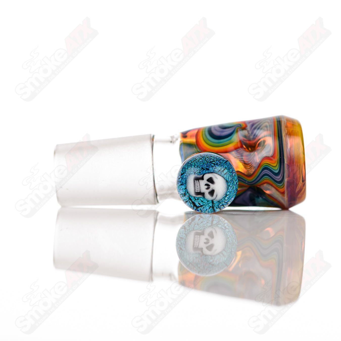 8 18mm Worked Slide by Black Tuna - Smoke ATX