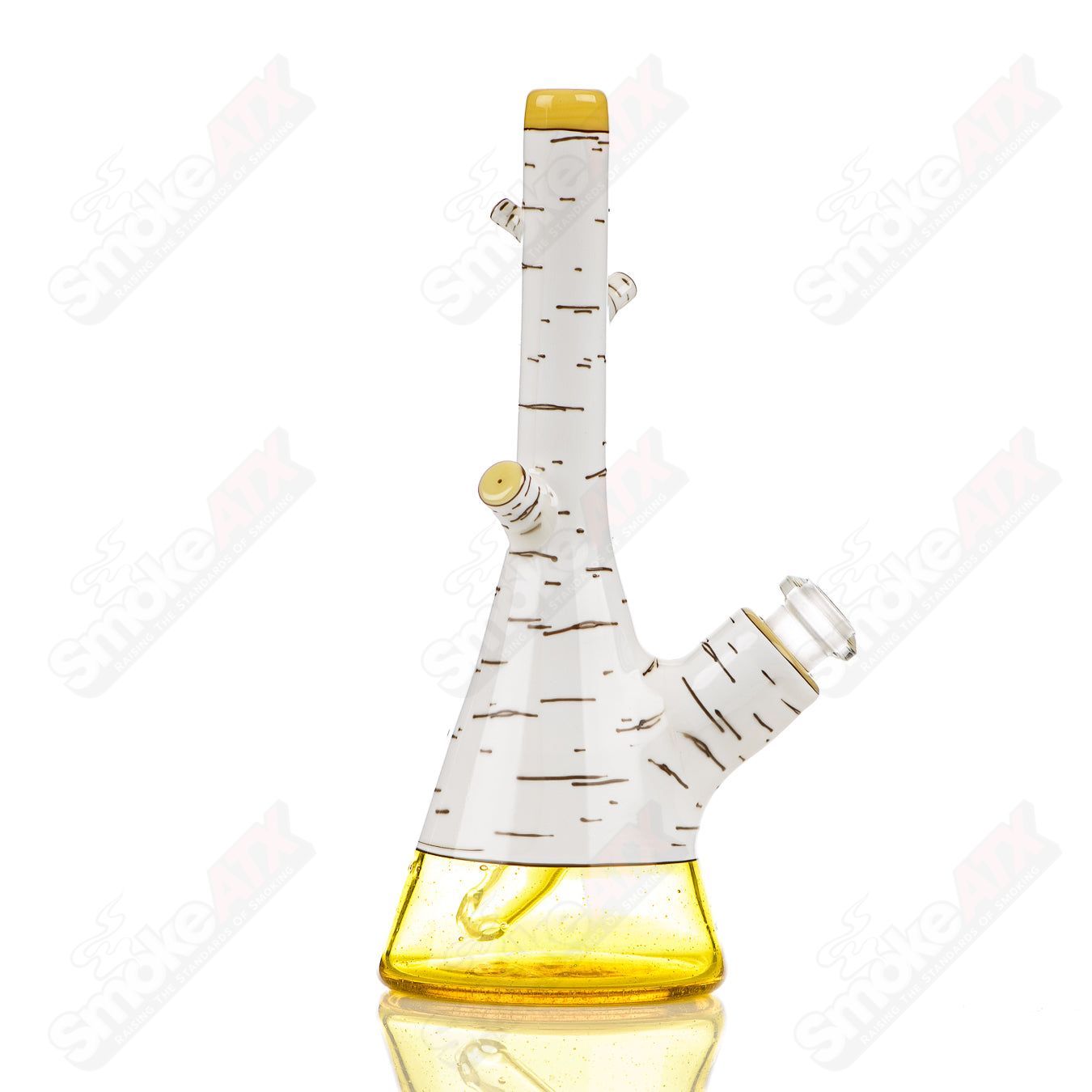 8 Birch Tube Foster Glass - Smoke ATX