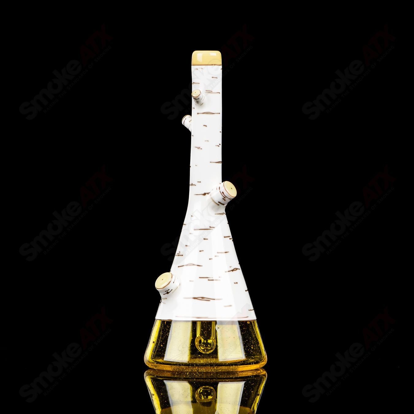 8 Birch Tube Foster Glass - Smoke ATX