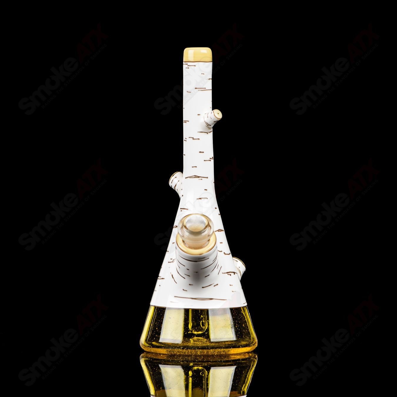 8 Birch Tube Foster Glass - Smoke ATX