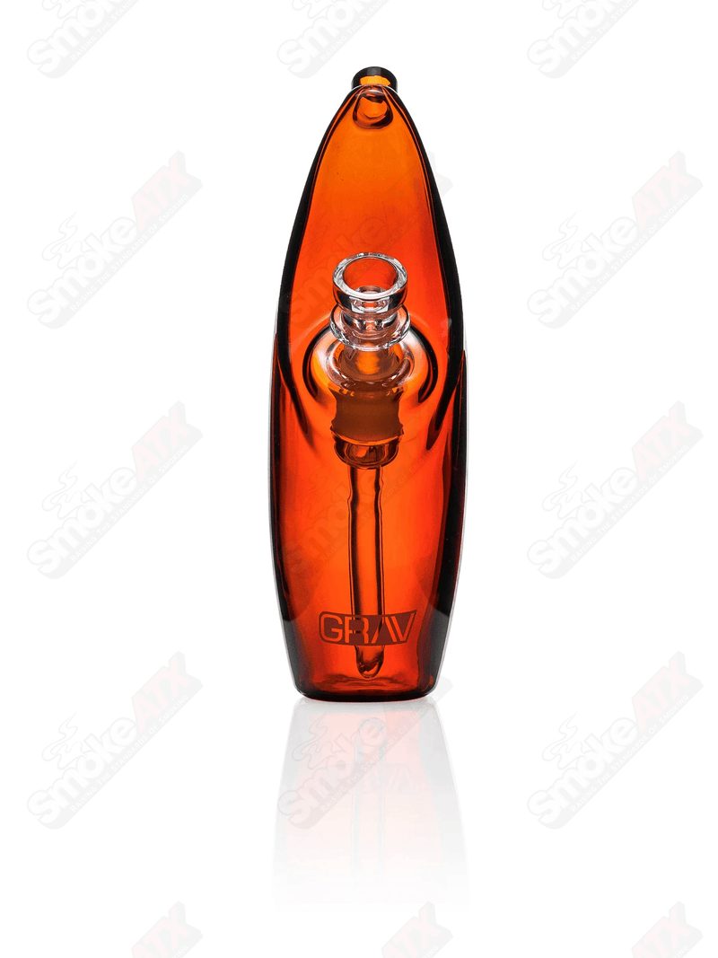 Amber Rain Bubbler Grav - Smoke ATX