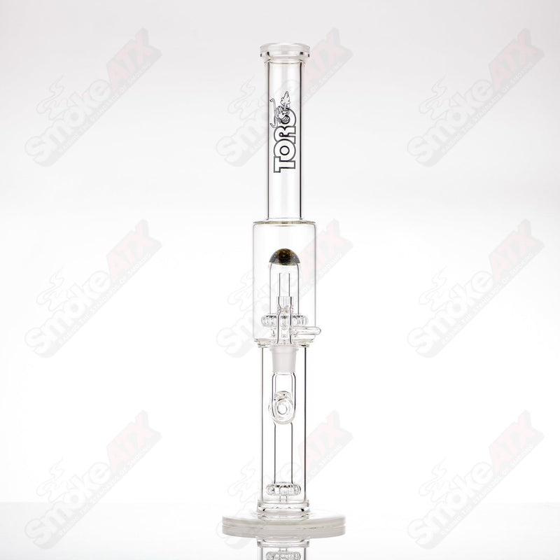 #1 18mm Full size Circ to Circ w Worked Sections Toro Glass