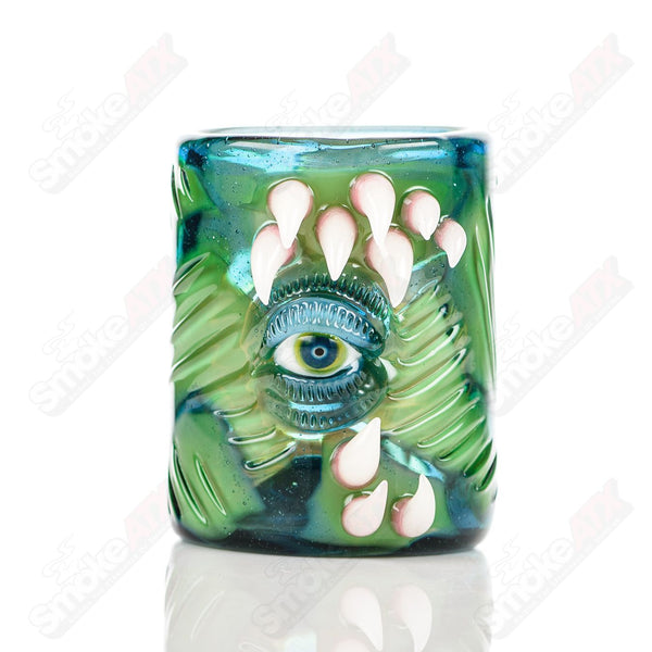 UV Salty Eye Shot Glass w Teeth SALT - Smoke ATX