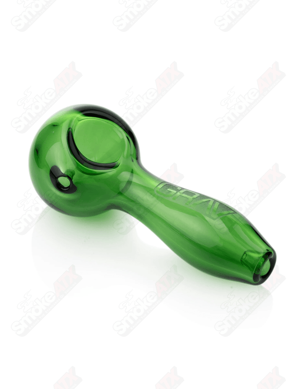 4in Green Classic Spoon Grav Labs - Smoke ATX