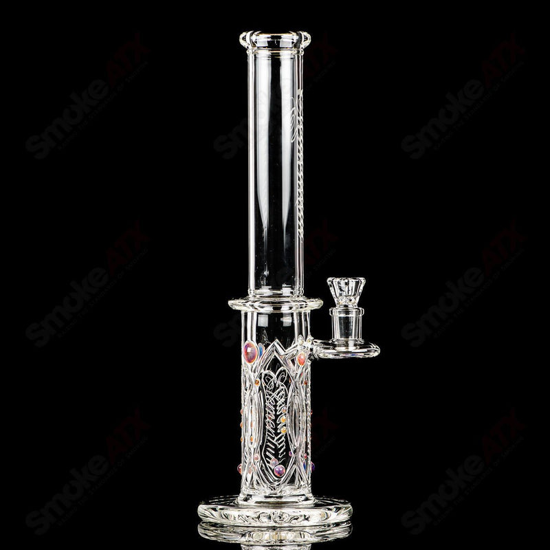 #1 Elementum Membrane Tube with Color Dots Avant-Garde Glass