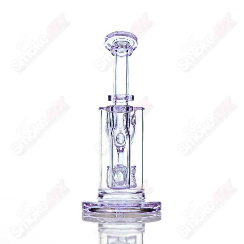 8in 14mm Taurus Incycler Fat Boy Glass Gemini - Smoke ATX