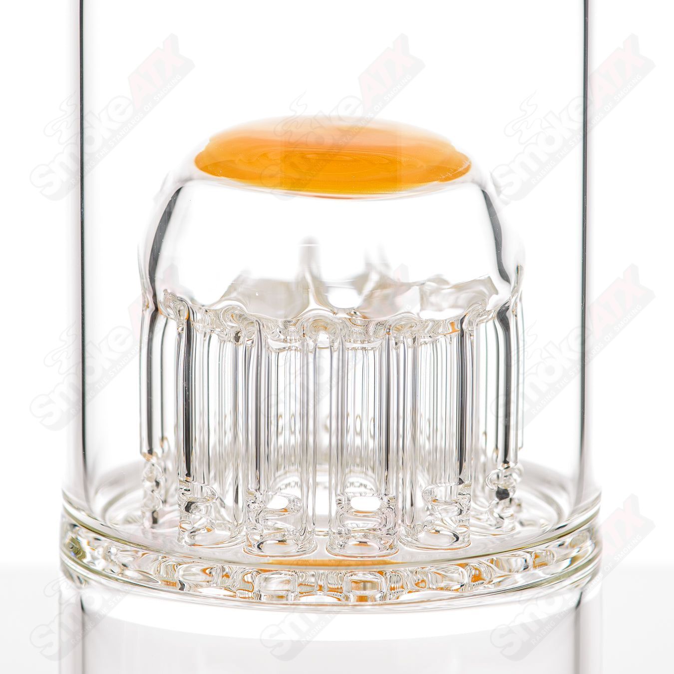 #1 Double Micro 13/13 Arm Perc Toro Glass - Smoke ATX