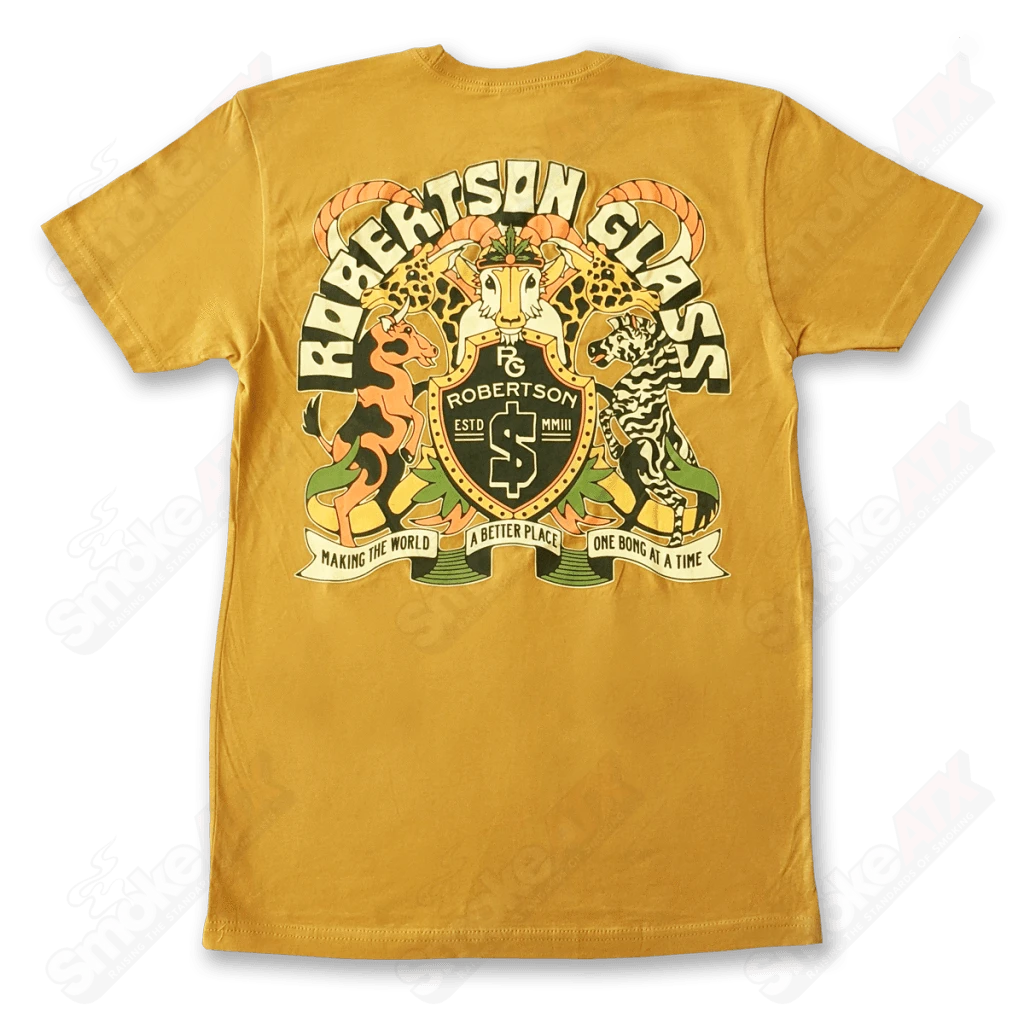 T-Shirt Matt Robertson Glass Orange Small - Smoke ATX