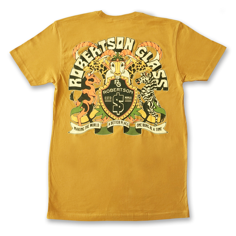 T-Shirt Matt Robertson Glass Orange Medium - Smoke ATX