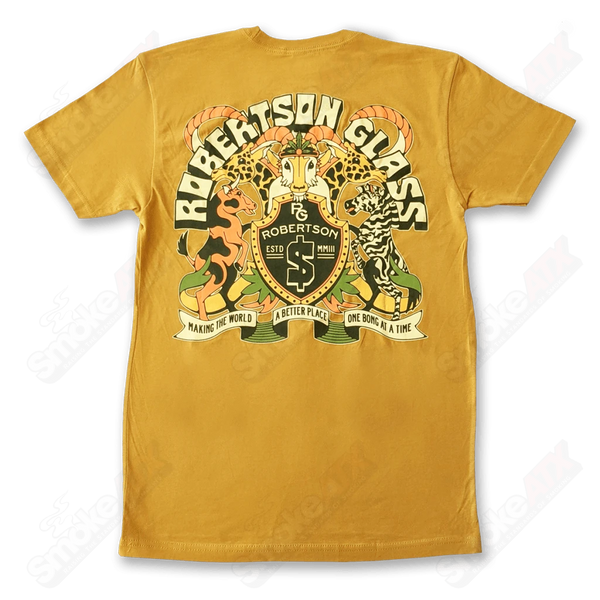 T-Shirt Matt Robertson Glass Orange Small - Smoke ATX