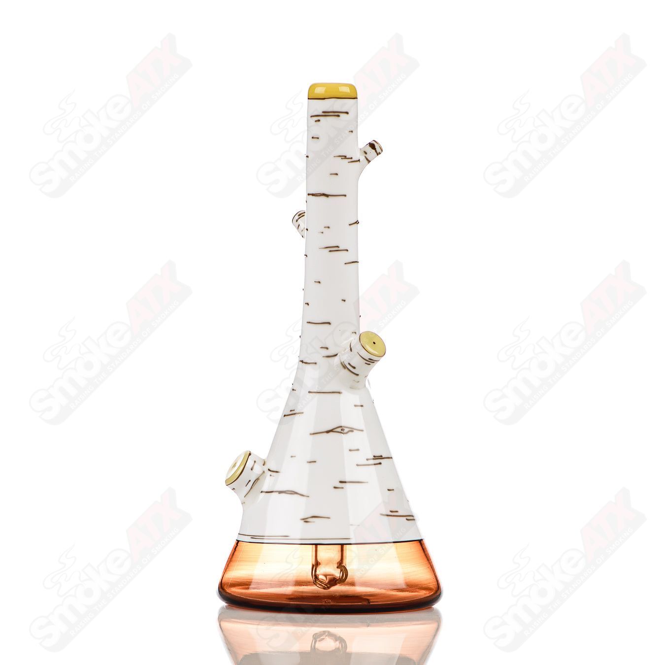 9 Birch Tube Foster Glass - Smoke ATX