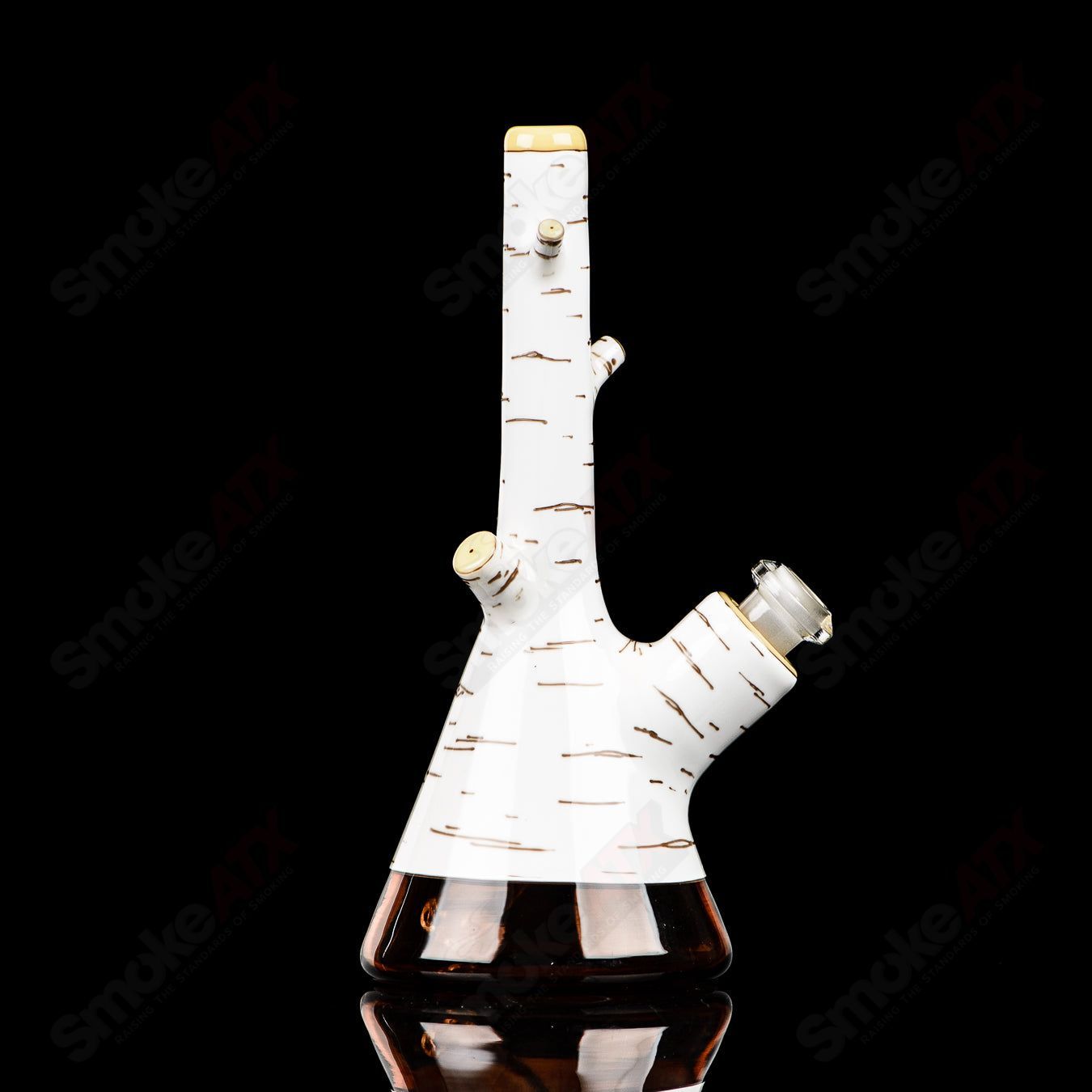 9 Birch Tube Foster Glass - Smoke ATX