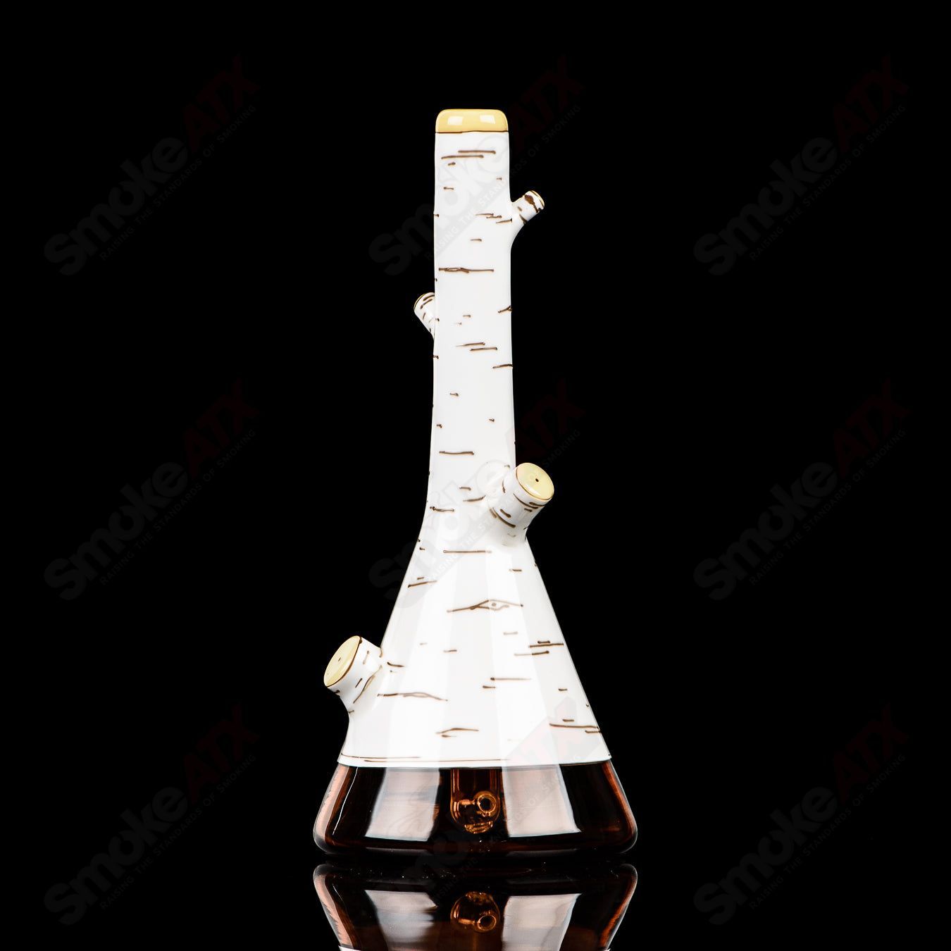 9 Birch Tube Foster Glass - Smoke ATX