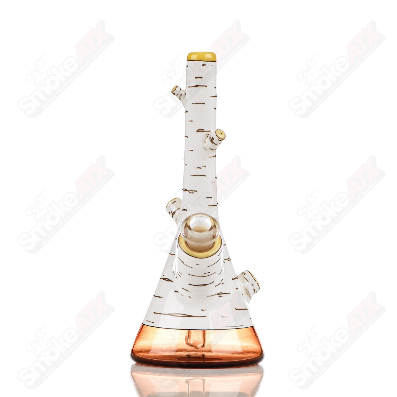 9 Birch Tube Foster Glass - Smoke ATX