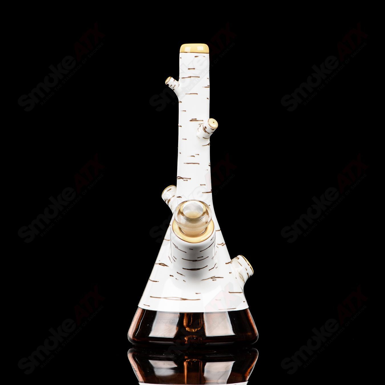 9 Birch Tube Foster Glass - Smoke ATX