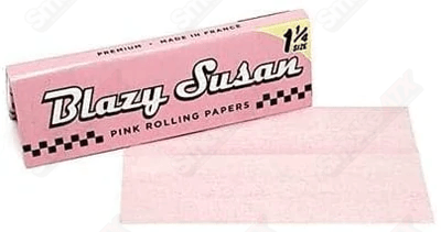 1 1/4 Pink Rolling Papers Blazy Susan - Smoke ATX