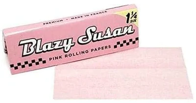 1 1/4 Pink Rolling Papers Blazy Susan - Smoke ATX