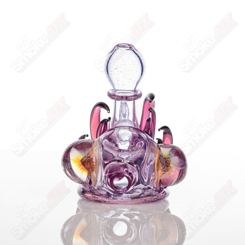 Squat Lock Flower Pipe Freeek Glass - Smoke ATX