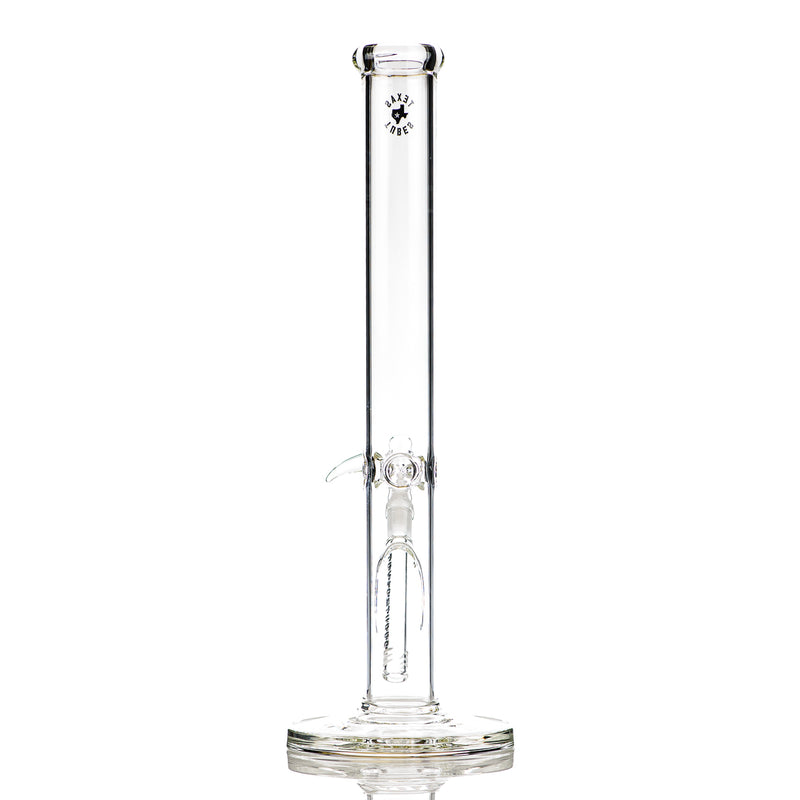 16in 14mm Clear Straight Tube Texas Tubes - Smoke ATX