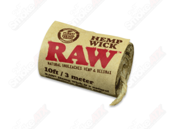 10ft Hemp Wick Raw - Smoke ATX