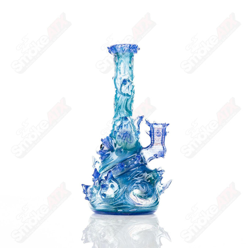 Salty Ocean Wave Ripcurl -  GlassbyNobody & SALT Glass - Smoke ATX