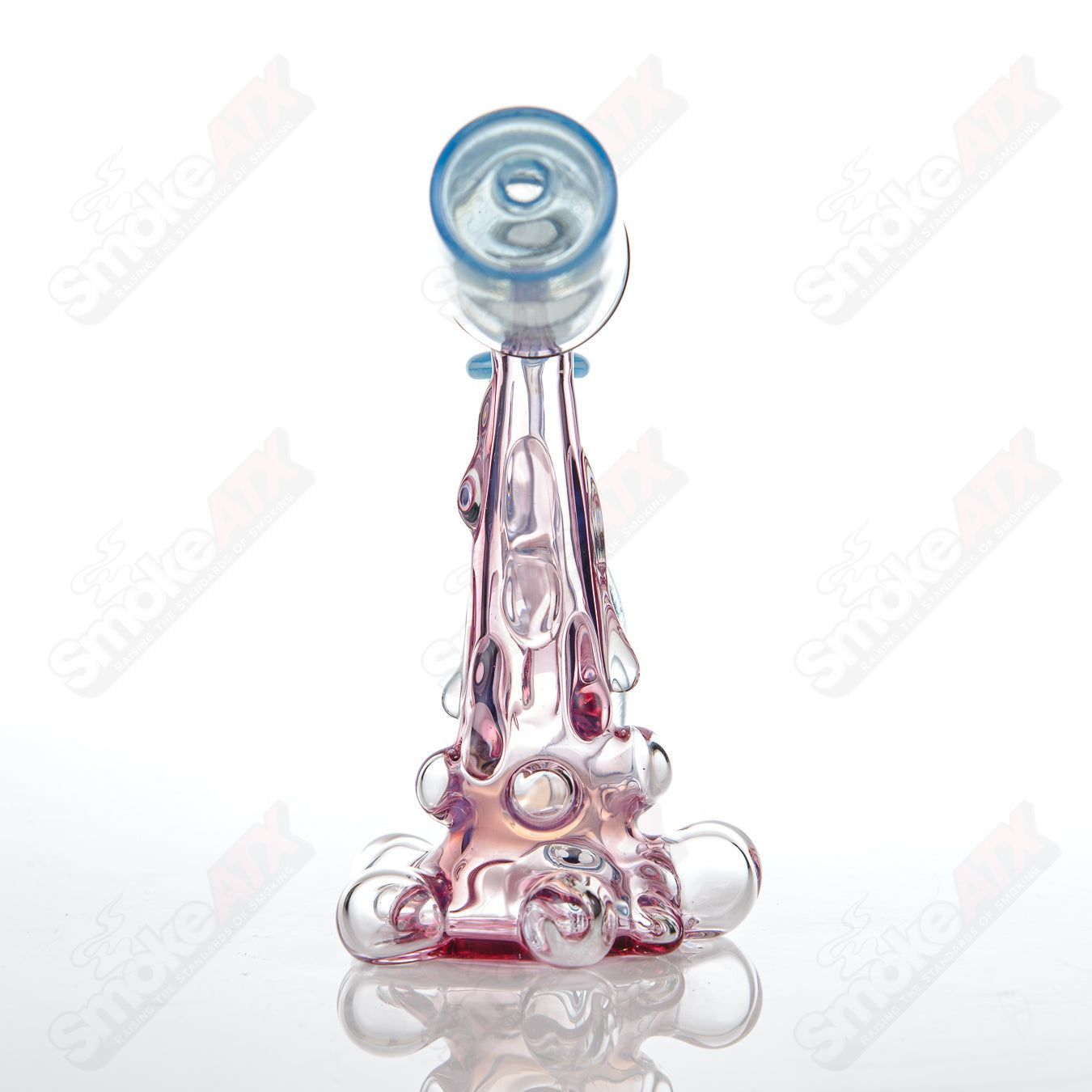 Wet Spray Can Rig King Leo Glass - Smoke ATX