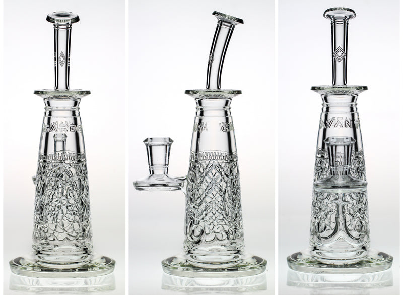Flask 2.0 Clear Avant-Garde Glass - Smoke ATX