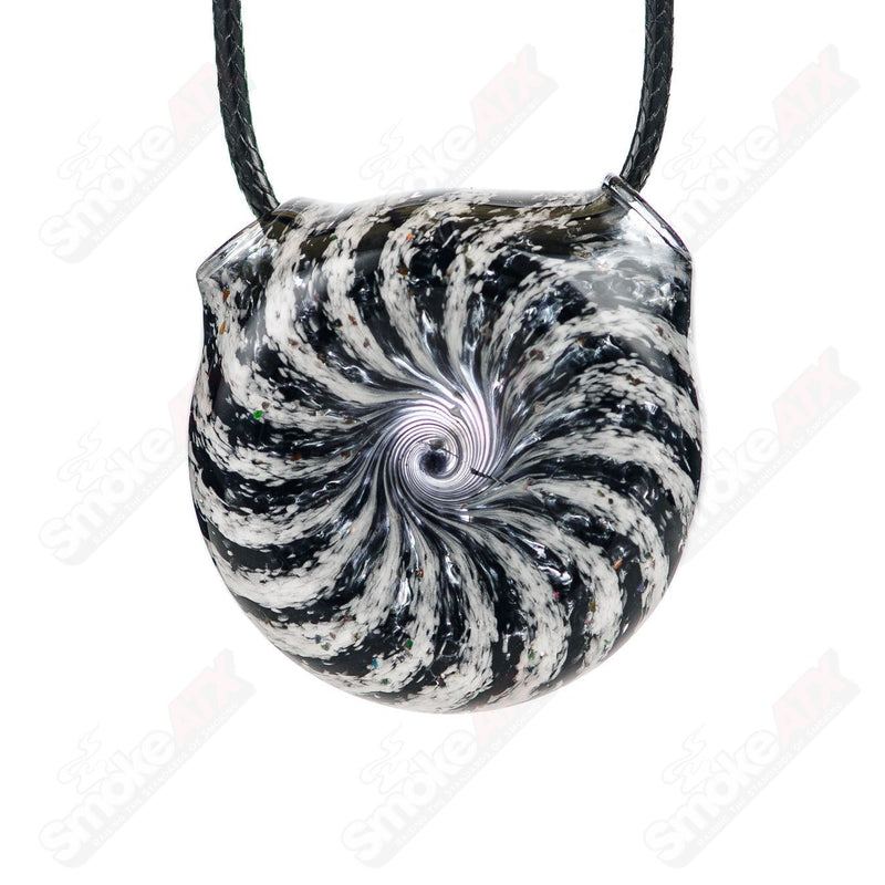 Black/White Dichro Pendant Merican Made - Smoke ATX