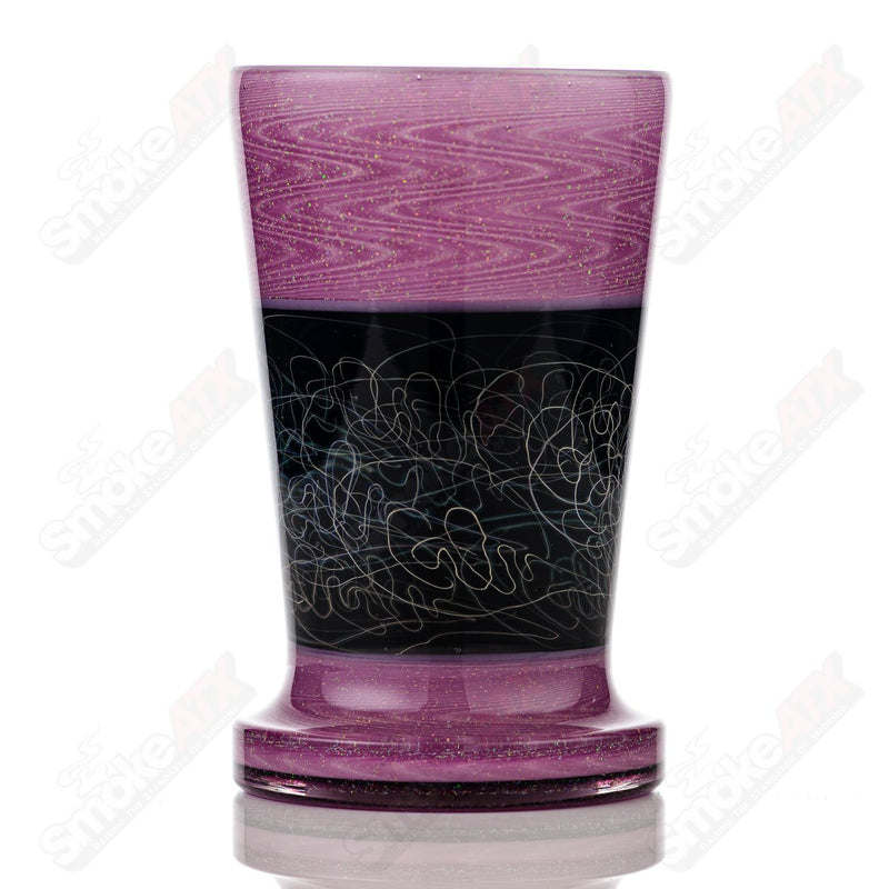 Scribble Tech Drinking Glass Eusheen x Calmbo - Smoke ATX