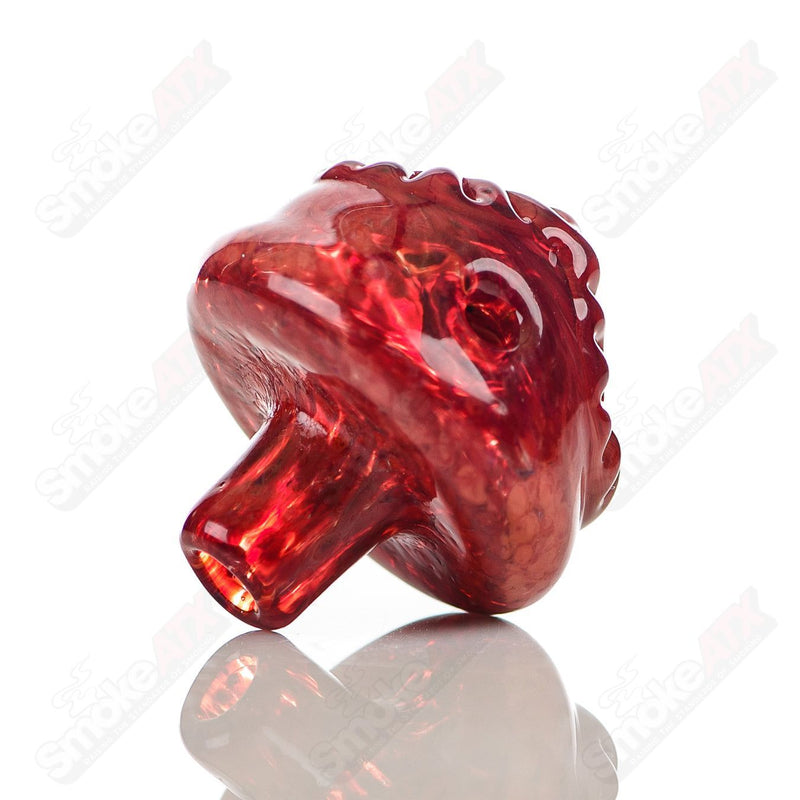 #6 Spotted Owl Carb Cap Four Winds Flameworks