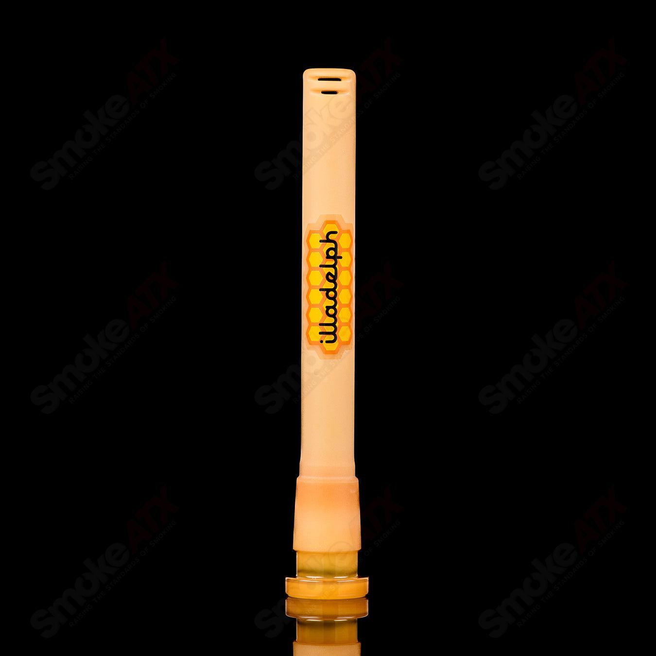 Full Color Frosted Honeycomb Series Beaker Illadelph - Smoke ATX