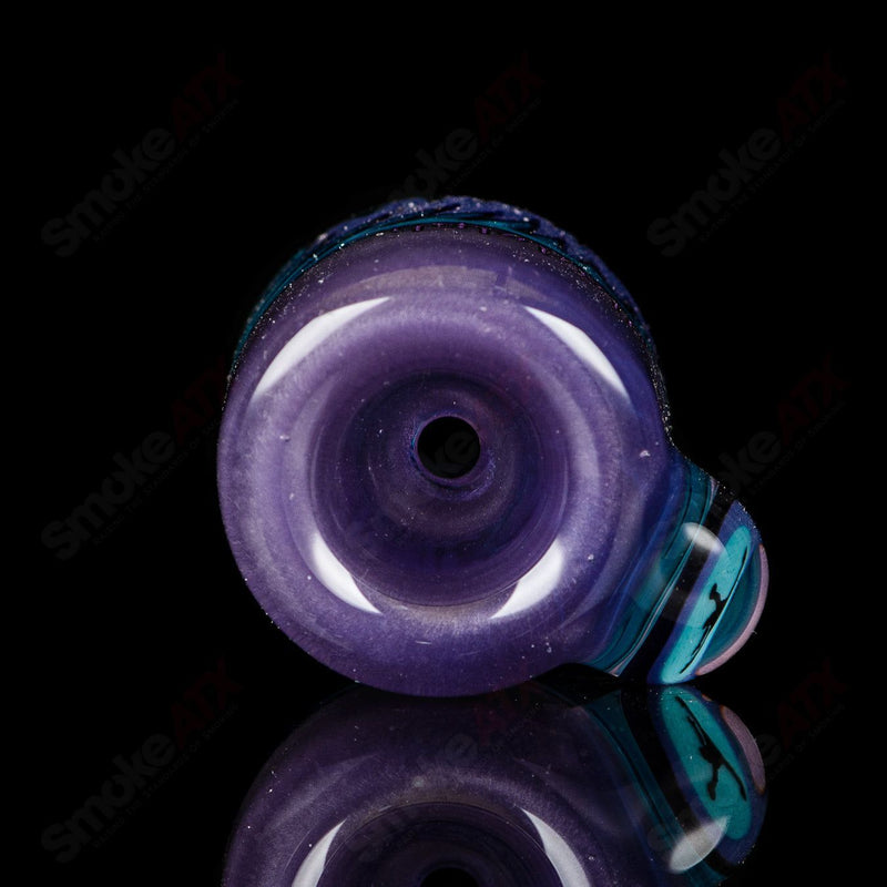 Illadelph Purple And Aqua Jordan Beaker - Smoke ATX