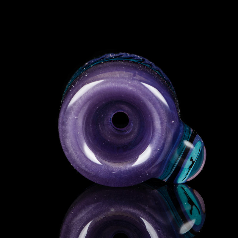 Illadelph Purple And Aqua Jordan Beaker - Smoke ATX