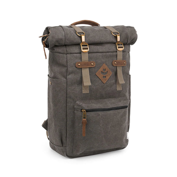 REVELRY SUPPLY THE DRIFTER - ROLLTOP BACKPACK - ASH - Smoke ATX